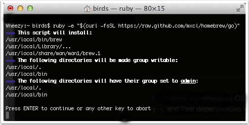 Install Homebrew