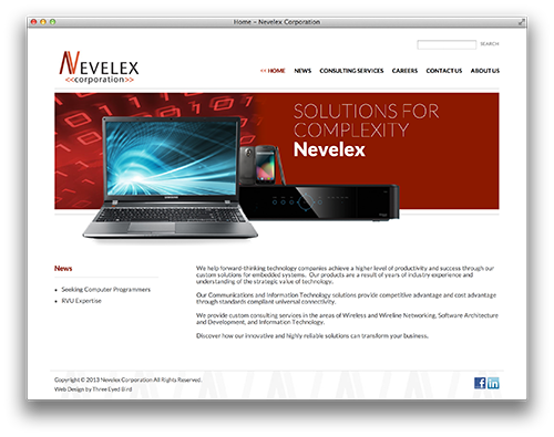 Nevelex Homepage